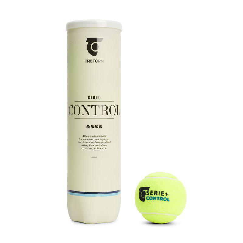 Tretorn Tennisbold SERIE+ CONTROL - rør med 4 bolde