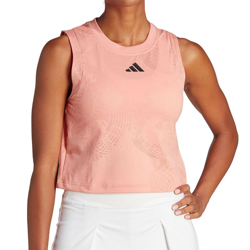 Adidas Aeroready Match Tank Pro Damer - Coral