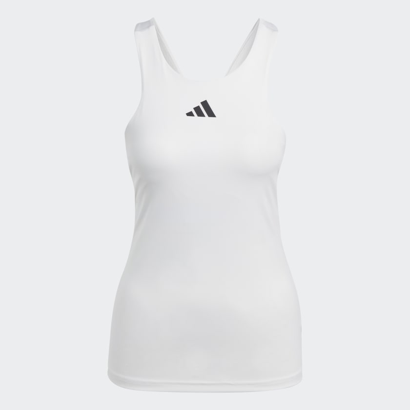 Adidas Y-Tank Damer - Hvid, Sort