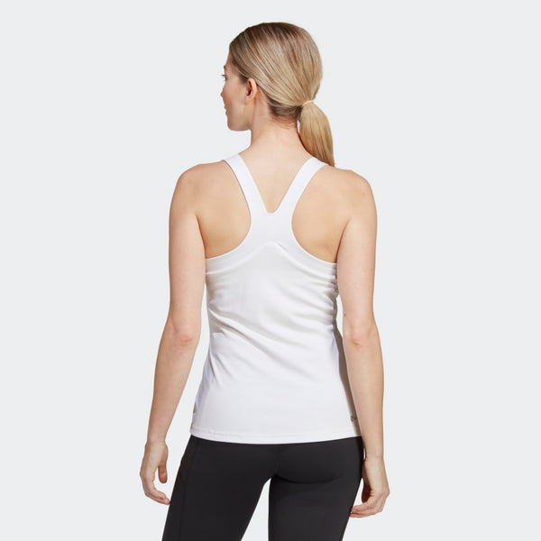 Adidas Y-Tank Damer - Hvid, Sort